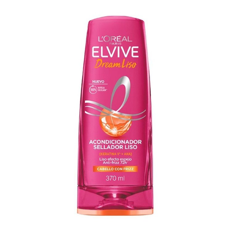 Imagen de Elvive Acondicionador Dream Liso Efecto Keratina 370 ml