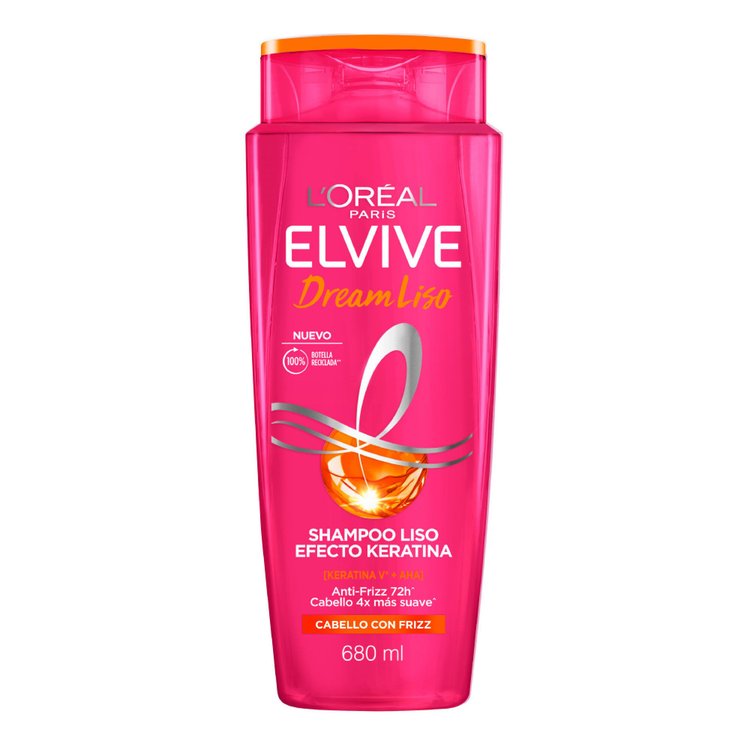 Imagen de Elvive Shampoo Dream Liso Efecto Keratina   680 ml