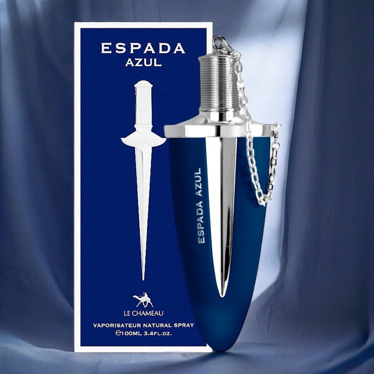 Imagen de Perfume Árabe Le Chameau Espada Azul de Hombre 100 ml
