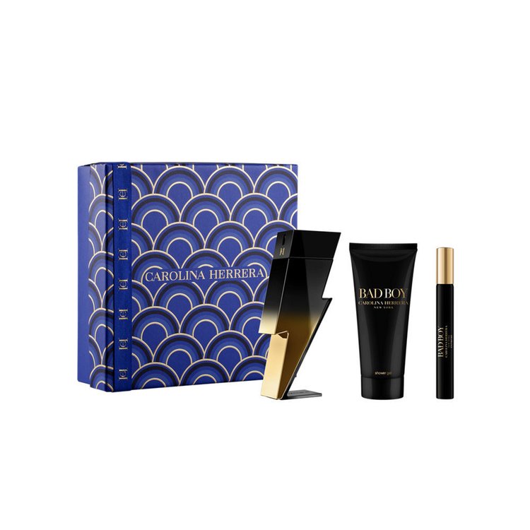 Imagen de Carolina Herrera Estuche Bad Boy Extreme Edt 100 Ml + Shower Gel + 10 Ml