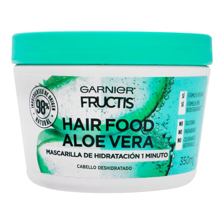 Imagen de Garnier Fructis Hair Food Mascarilla HIdratante de Aloe Vera 350 ml