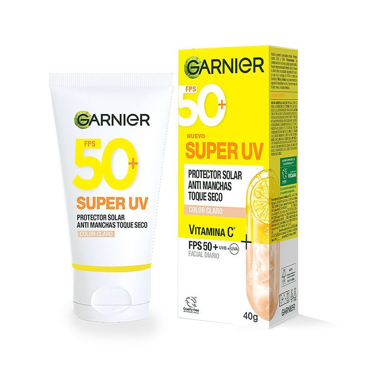 Imagen de Garnier Protector Anti Manchas Vit C Fps 50 40 Gr - Claro