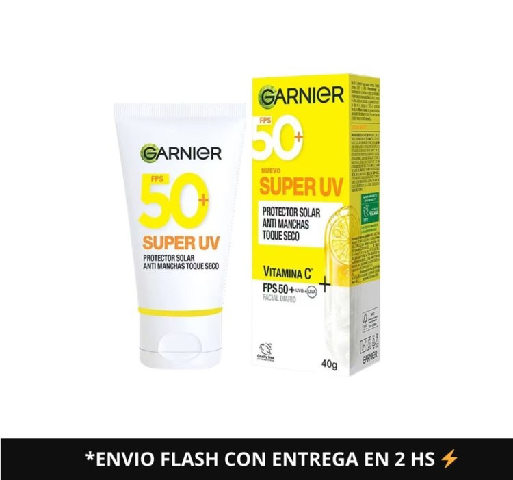 Imagen de Garnier  Super Uv Dry Touch Fps 50 40 Ml