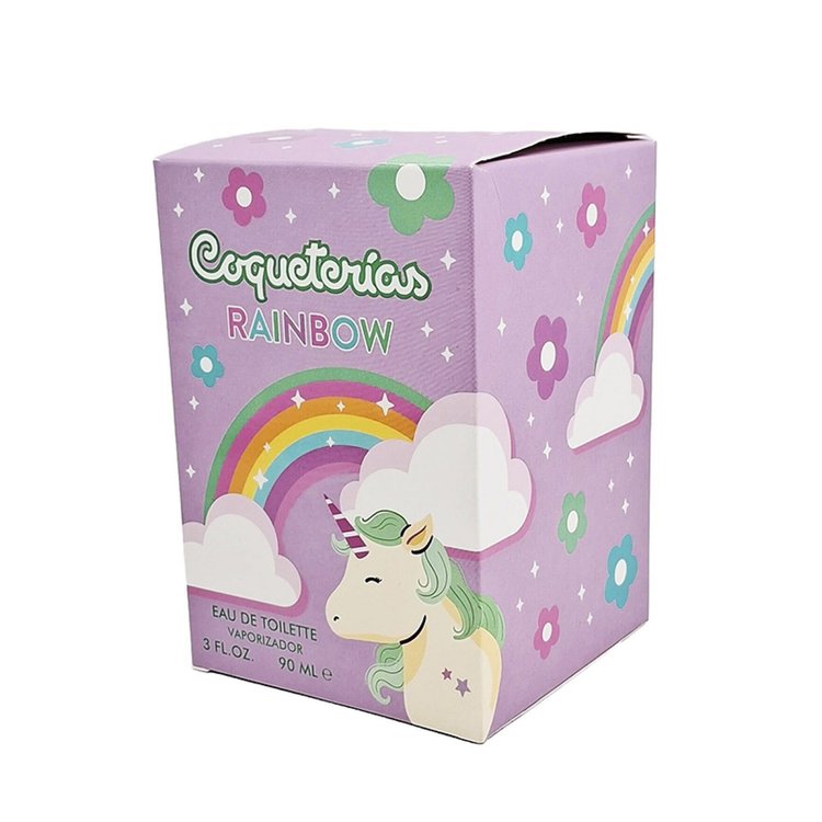 Imagen de Coqueterias Rainbow   90 ml Perfume de niñas