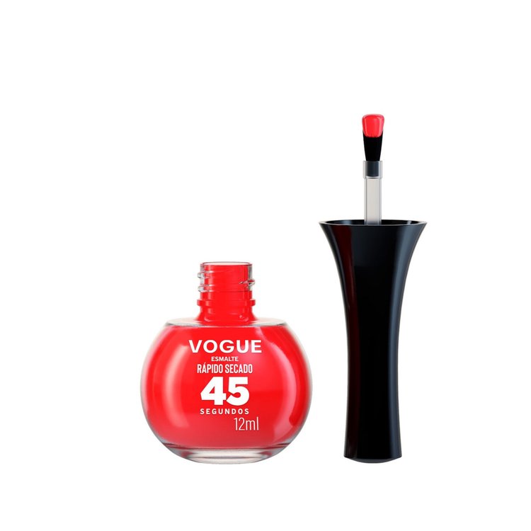 Imagen de Vogue Esmalte Secado Rapido 45 Segundos - Rojo Antojo