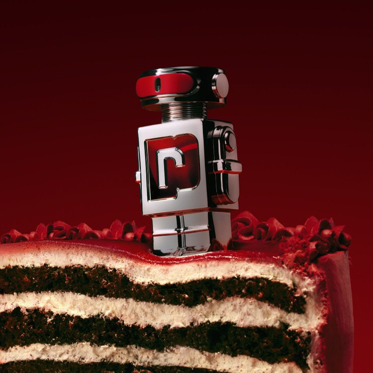 Imagen de Perfume Phantom In Red Men Perfum Elixir X 100 Ml  Rabanne