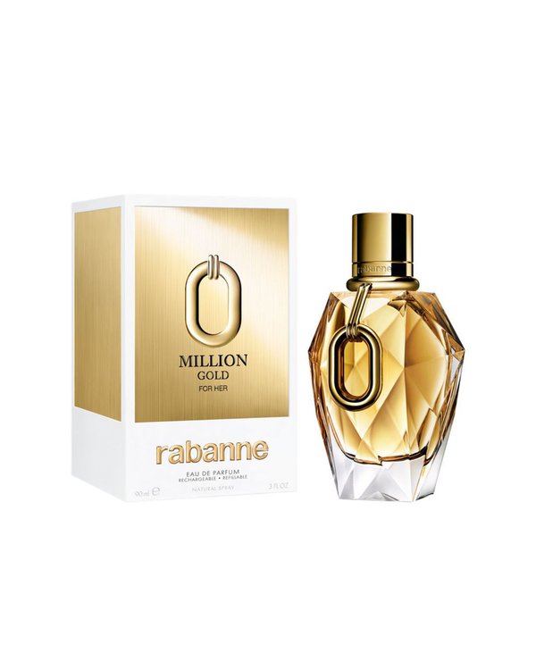 Imagen de Perfume Rabanne Million Gold Parfum Dama   90 Ml