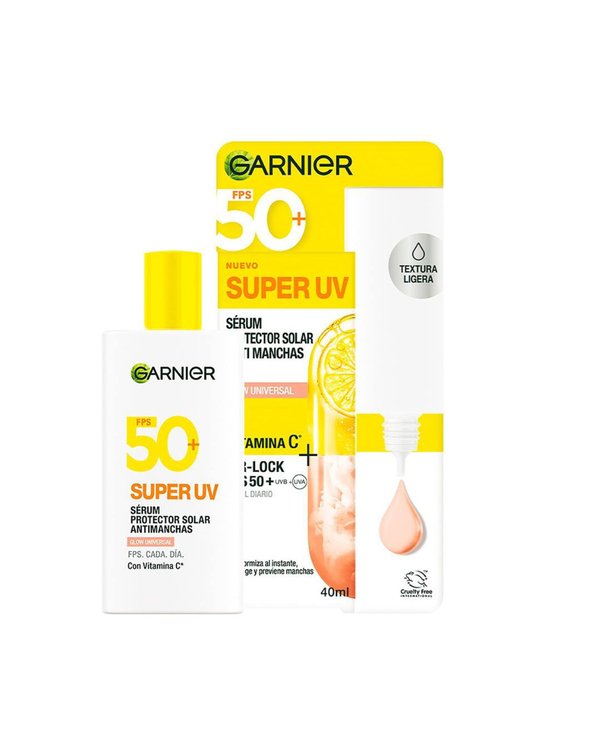 Imagen de Garnier Serum Super Uv Protector Solar Glow Universal