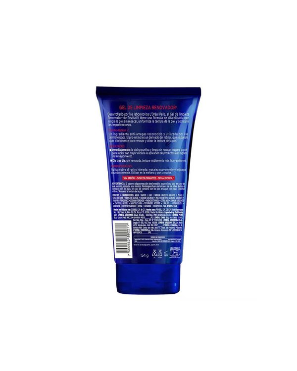 Imagen de L'Oreal París Gel De Limpieza Facial Renovador Revitalift con Pro-Retinol 150ml