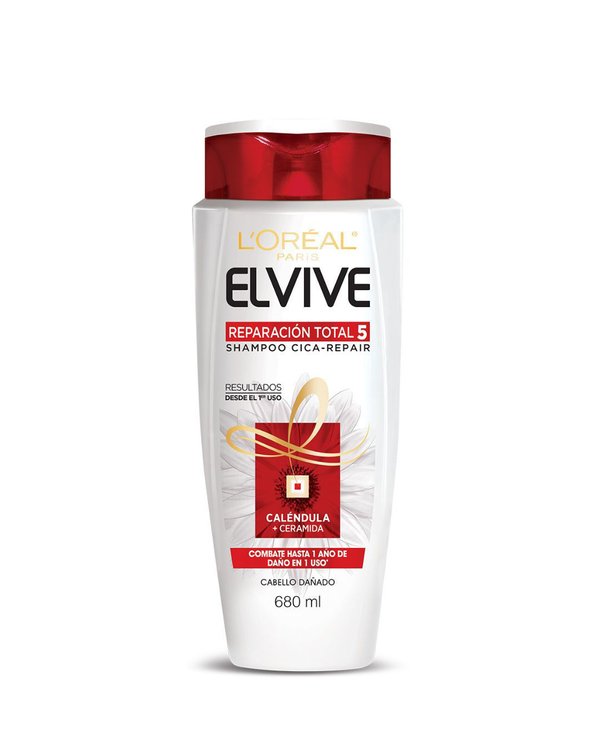 Imagen de L'oreal Paris Shampoo Elvive Reparacion Total 680 ml