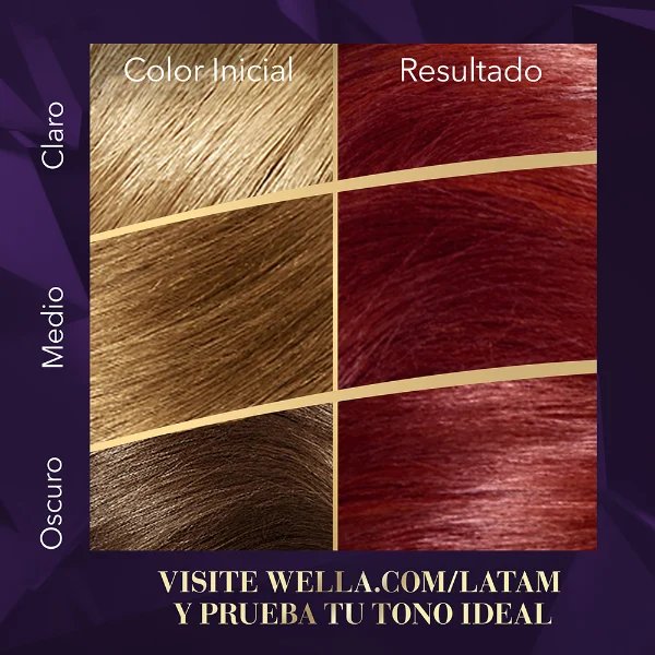 Imagen de Tinta Koleston Kit Rojo Cereza Nº 6646