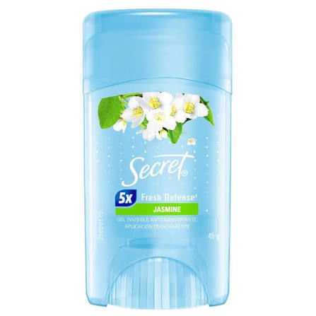 Imagen de Secret Barra Gel Invisible Antitranspirante Dama - Jasmine
