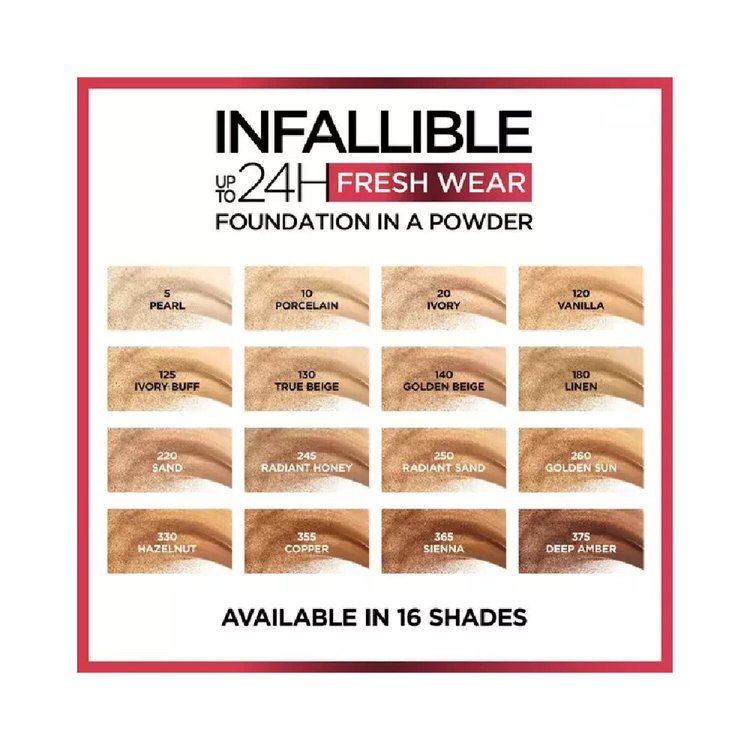 Imagen de Loreal Base Infallible 24H Fresh Wear - Radiant Sand