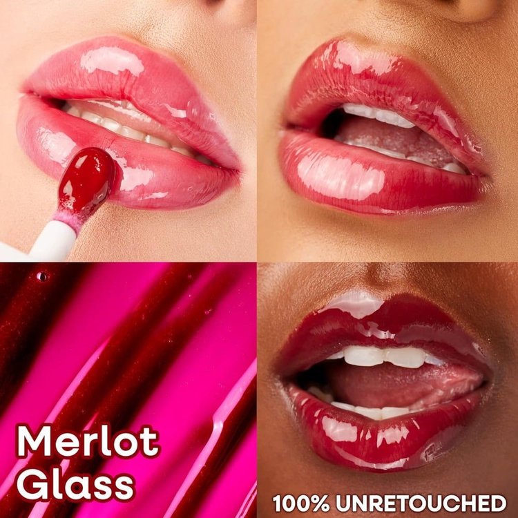 Imagen de Wet N Wild Lip Oil Hidratante de labios Merlot Glass - 6755