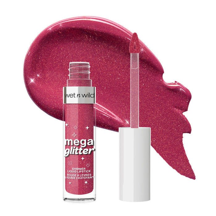 Imagen de Wet N Wild Brillo Labial Liquido Mega Glitter Shimmer - Pink Future