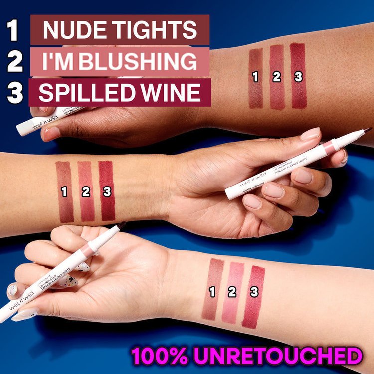 Imagen de Wet N Wild Delineador de Labios Perfect Lip Liner Stain - Spilled Wine  6817