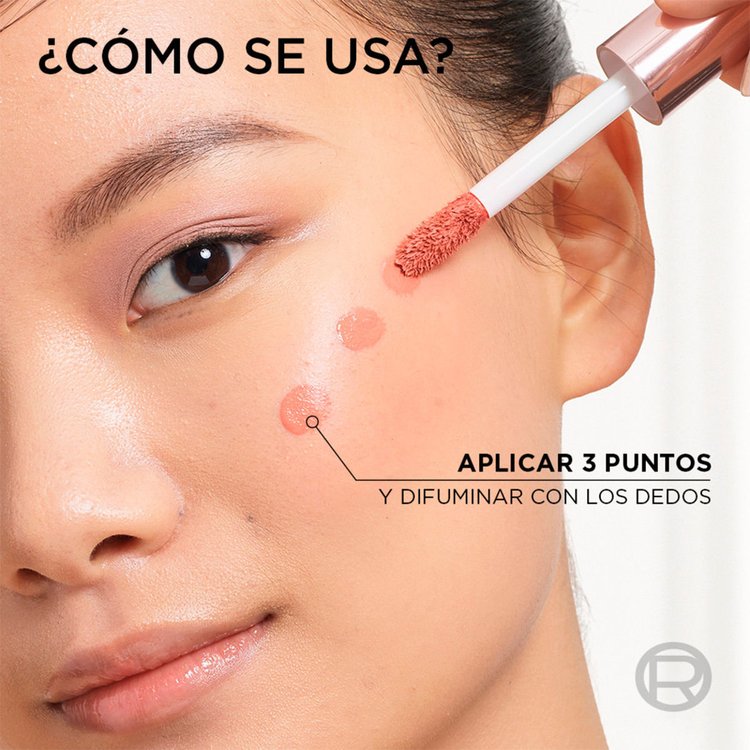 Imagen de Loreal Lumi Rubor Liquido Dewy Bright Pink  - 605