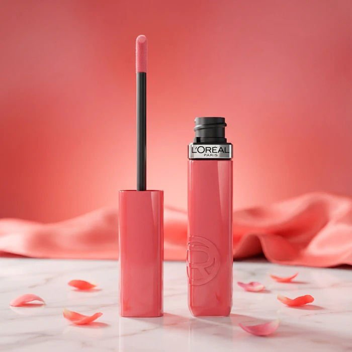Imagen de Loreal Labial Infallible Laque Resist Le Nu Rose - 600