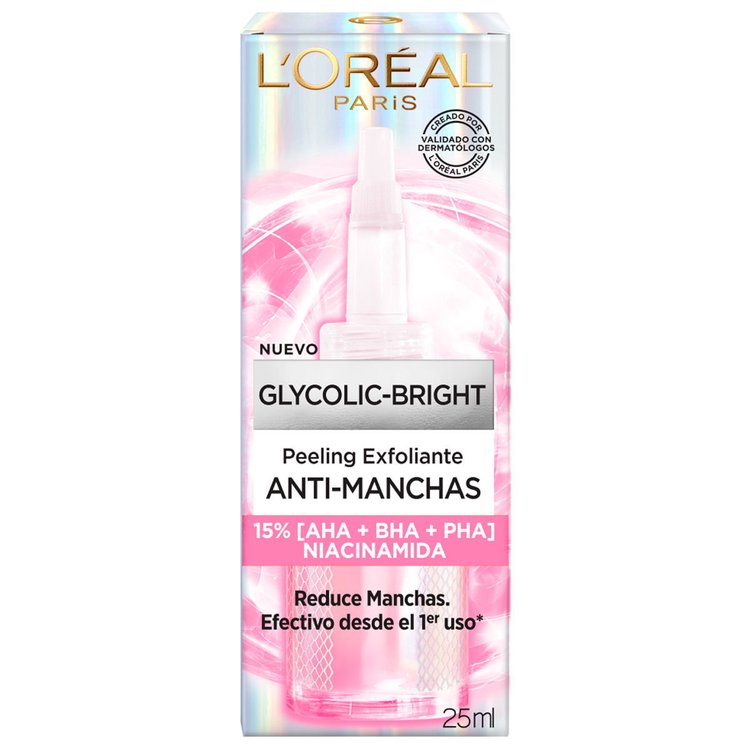 Imagen de Loreal Glycolic Bright Peeling Exfoliante Anti Manchas 25 ml