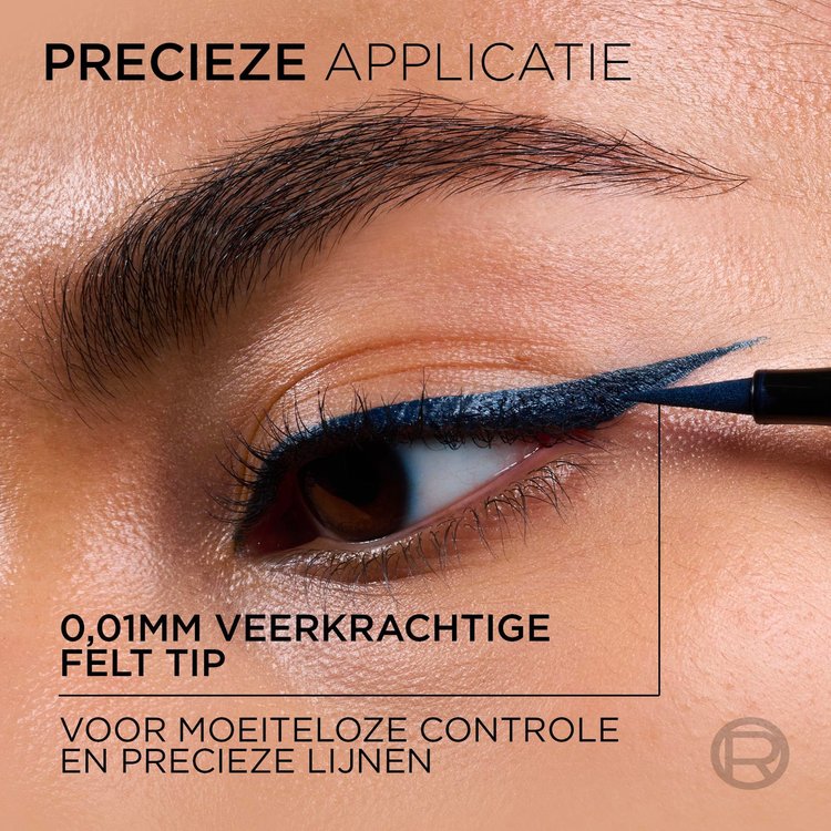 Imagen de Loreal Delineador Ojos Liquido De Precision Haute Precision  Waterproof Azul- 30