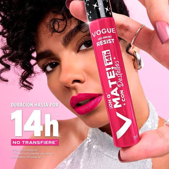 Imagen de Vogue Labial Oh! Que Mate Con Destellos 14 H - Cosmica
