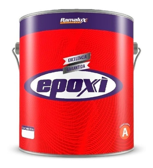 Imagen de Esmalte Brillante Epoxi Ramalux (2:1) Blanco (parte A) 1 Lt