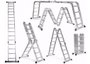 Imagen de Escalera Andamio 4,90 Metros 16 Escalones - S/ Chapa | Ynter