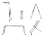 Imagen de Escalera Andamio 4,90 Metros 16 Escalones - S/ Chapa | Ynter
