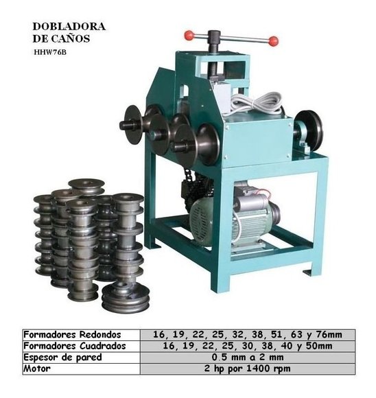 Imagen de Dobladora De Caño Eléctrica 5/8 A 3pLG Ynter Industrial