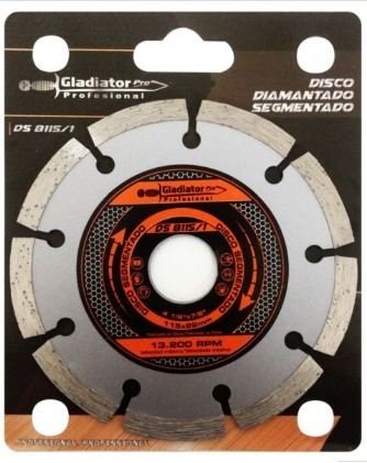 Imagen de Disco Diamantado Segmentado Worktools 4 1/2" 115mm - Ynter