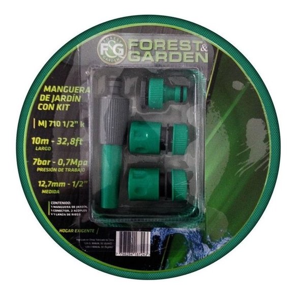Imagen de Manguera riego 1/2 x 10mts c/accs Forest Garden - Ynter