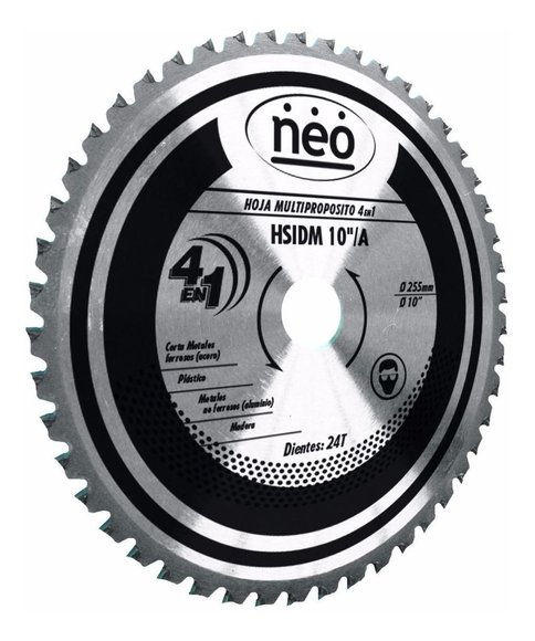Imagen de Hoja Sierra Neo 10pLG Hsidm10/a Ideal Acero 4en1 48d - Ynter