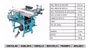 Imagen de Sierra Combinada Carpintería 250mm 3hp 7 funciones - Ynter