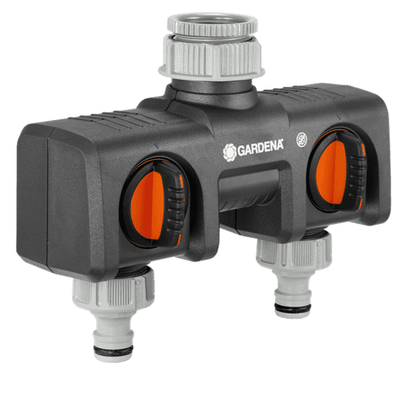 Imagen de Distribuidor de 2 vias con llave para canilla Gardena-Ynter Industrial