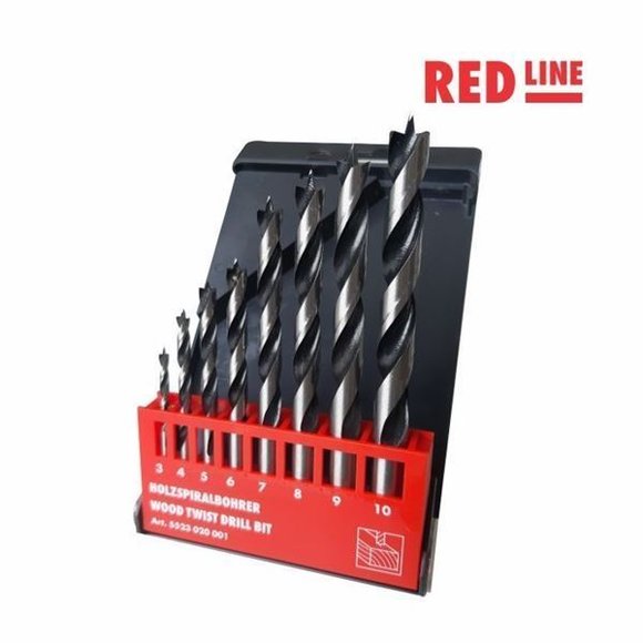 Imagen de Juego de mechas 3 puntas p/madera 8p. Wurth- Ynter Industrial