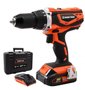 Imagen de Taladro Percutor Atorn. Dowen Pagio 18v + Maleta + Bat+ Carg
