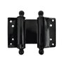 Imagen de Bisagra Doble Vaiven Negra 3" X 2 Unidades - Ynter Industrial