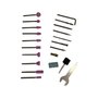 Imagen de Mini Torno 135W C/ 40 Accesorios Gladiator Pro - Ynter Industrial