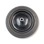 Imagen de Rueda Carretilla Maciza Industrial 36cm X 7cm Eje19mm -ynter