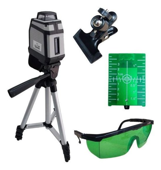 Imagen de Nivel Laser Alpha Linea Verde 360° 18M + Maletin Y Tripode