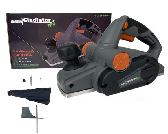 Imagen de Cepillo Garlopa 750W Gladiator Pro - Ynter Industrial