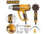 Imagen de Pistola de Calor 2000W C/Set de Boquillas Ingco - Ynter Industrial