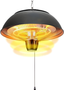 Imagen de Estufa Electrica De Techo 1500W Luz Halogena 43 X30CM - Ynter Industrial