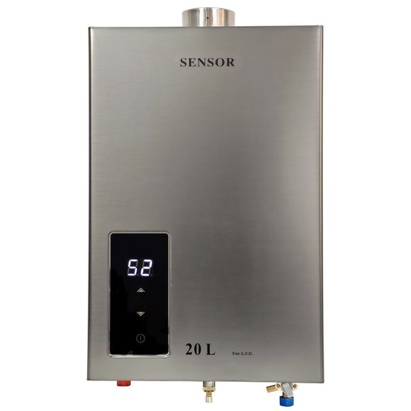 Imagen de Calefon a gas 20lt Sensor tiro balanceado/forzado interior- Ynter