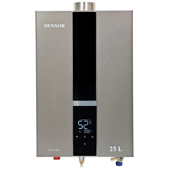 Imagen de Calefon a Gas Sensor 25Lts Tiro Forzado Digital Interior-Ynter