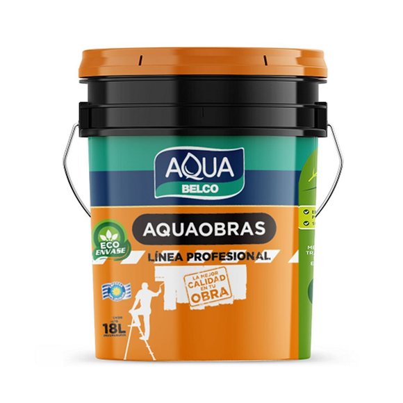 Imagen de Pintura Cielo Rasos Belco Aqua Obra Antihongos 18 L - Ynter