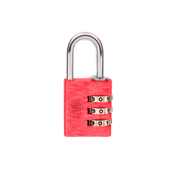 Imagen de Candado Combinación Rojo Bulit 40 Mm - Ynter Industrial