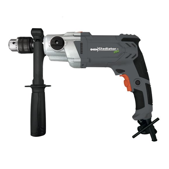 Imagen de Taladro percutor 1100W 2 Vel. Gladiator Pro 13MM - Ynter Industrial