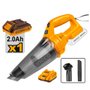 Imagen de Aspiradora Inalambrica 20V Ingco C/ Bat Ideal Para Auto - Ynter Industrial