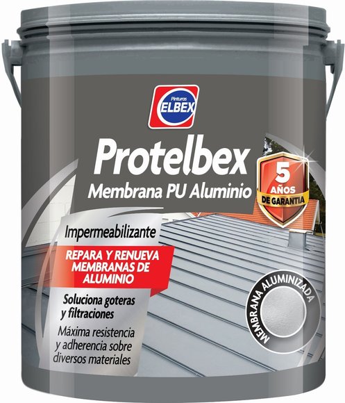 Imagen de Membrana PU Aluminio Protelbex 20kg - Ynter